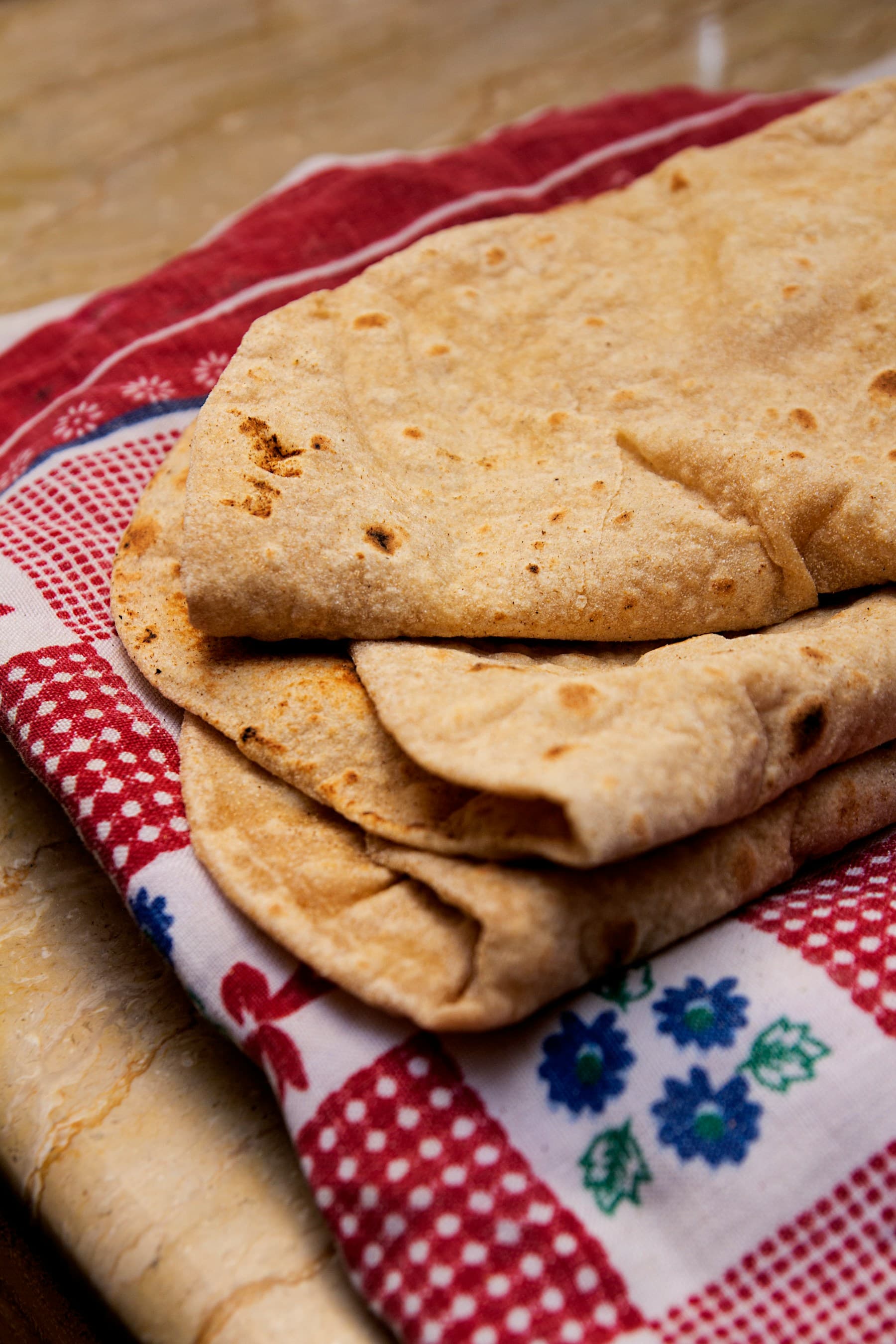 Fresh rotis